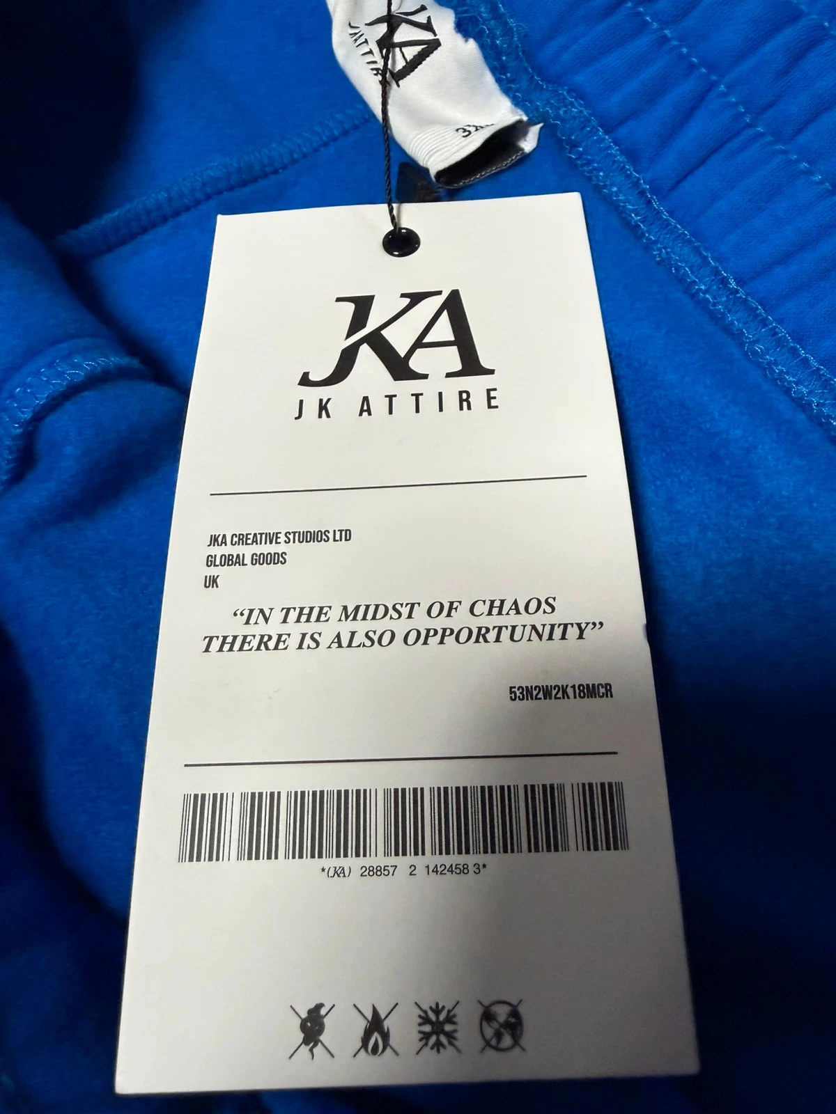 Calça de moletom azul Klein 3XL – photo 9